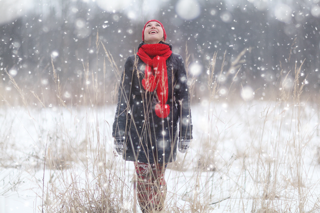 Camera tips for photographing falling snow