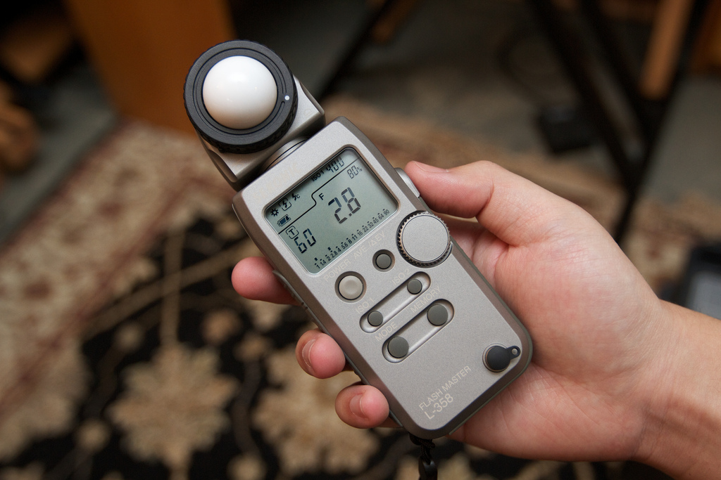 Advantages of a hand-held light meter over a built-in light meter